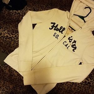 Hollister zip up hoodie